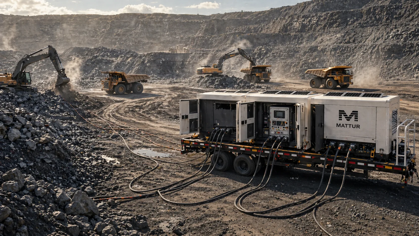 Mattur modular prime power system deployed at a remote mining site